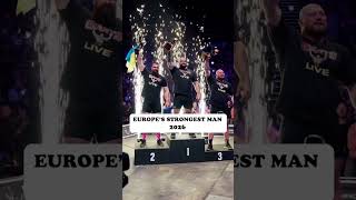 The first ever Czech to win the European title 🇨🇿🏆 #strength #strongman @GiantsLiveSTRONGMAN
