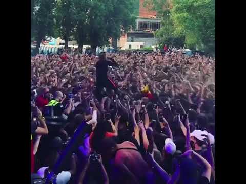 69 6ix9ine in Belgium Europe tour