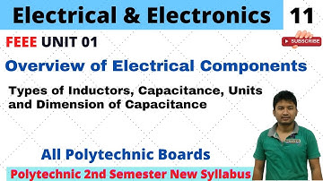 FEEE | Overview of Electrical Components | Lecture 11 | Polytechnic Studies | RK Singh