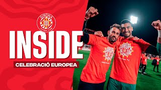 CELEBRACIÓ EUROPEA A MONTILIVI! 🤩 | GIRONA FC