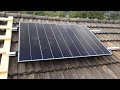 Installer soi mme kit esdec panneau solaire sur toit tuile