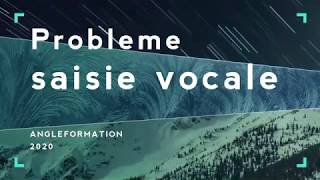 Installer, configurer ou resoudre le probleme de la saisi vocal screenshot 5