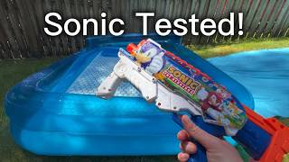 XShot Sonic edition squirt gun! - Works better than you think