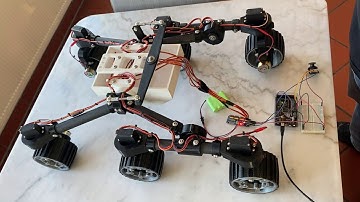 Mars rover inspired robotics project update: 3/7/2021 - steering logic