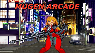 Mugen Arcade Mode with Saki