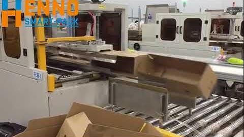 Horizontal type High speed case erector