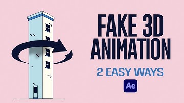 2 Easy Ways to Fake 3D Animation in After Effects!