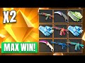 Unboxing two maxwins in this insane profit session clashgg