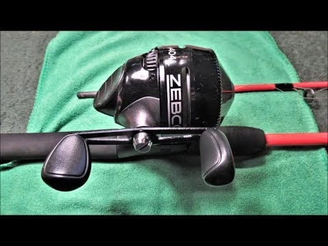 How to Cast With a Zebco 404 Push Button Fishing Reel 