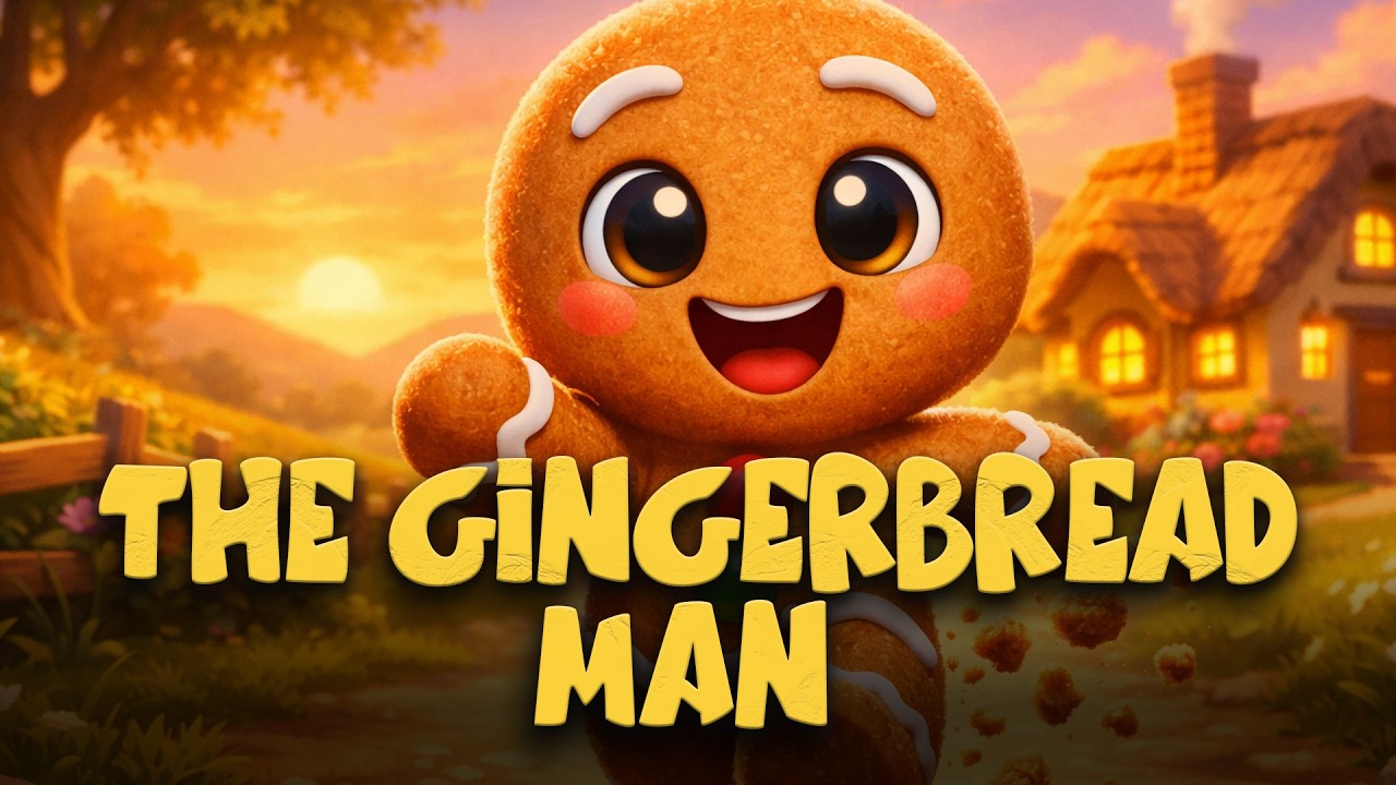 Gingerbread Man Rizzy The Gingerbread Man | Classic Bedtime Story for Kids - YouTube