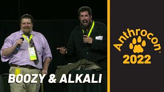 Anthrocon 2022 - Boozy Badger and Alkali
