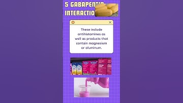 5 Gabapentin Interactions #gabapentin #shortsfeed #shorts #shortvideo #neuralgia