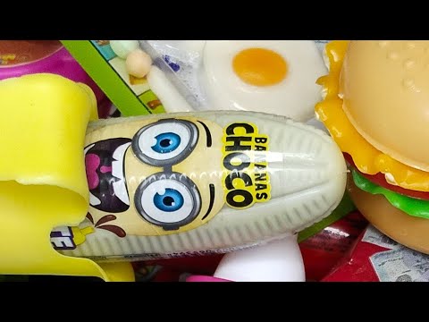 حلويات لذيذه وممتعه مع كيتي بن مصاصه وشيكولاته بونبوني مع بيضه الكندر اللذيذه