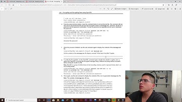 9.1.1.6 Lab - Encrypting and Decrypting Data Using OpenSSL