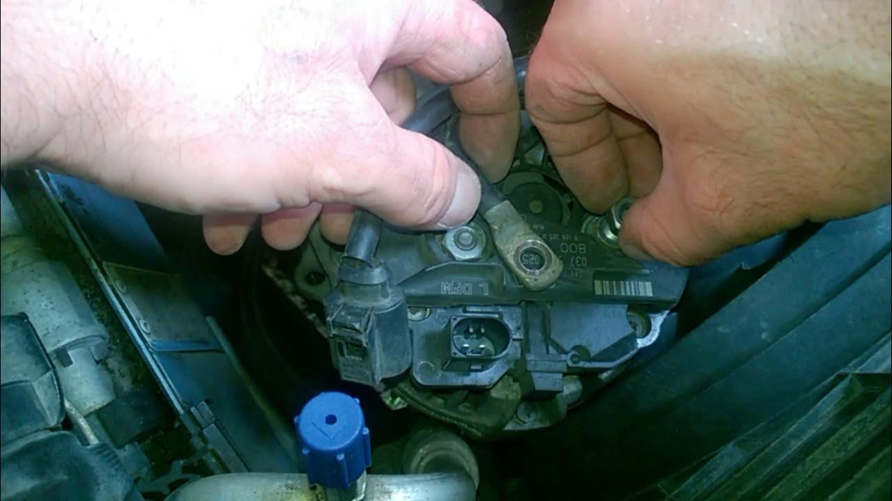 Alternator wymiana Seat 3 6L 1.4 16v 75KM BBY YouTube