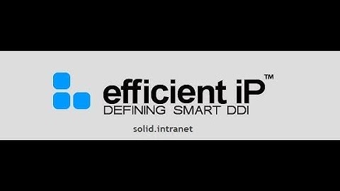 Basic Installation Efficient IP on Virtual Machine