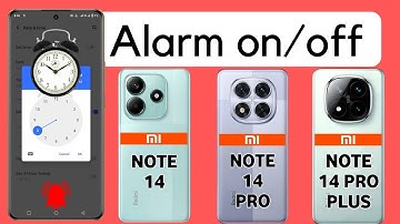 How to set alarm in Redmi Note 14 Pro , Redmi Note 14 Pro mein alarm Kaise lagaen