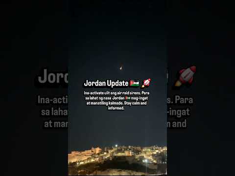 Jordan 🇯🇴 right now! #jordan #PrayForMiddleEast #shorts