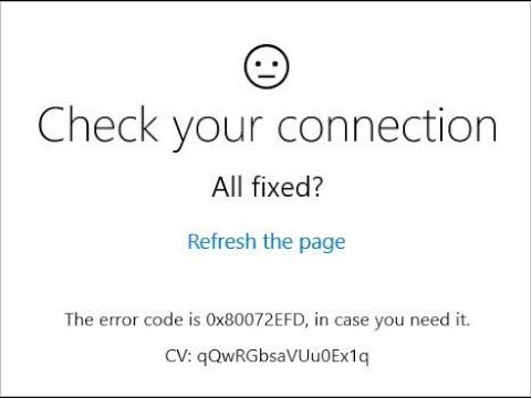 Cách khắc phục Mã lỗi Windows 10 Store 0x80072EFD