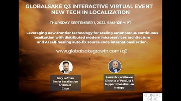 GlobalSaké Q3 Teaser: Leveraging tech for scaling autonomous continuous l10n & AI source code i18n