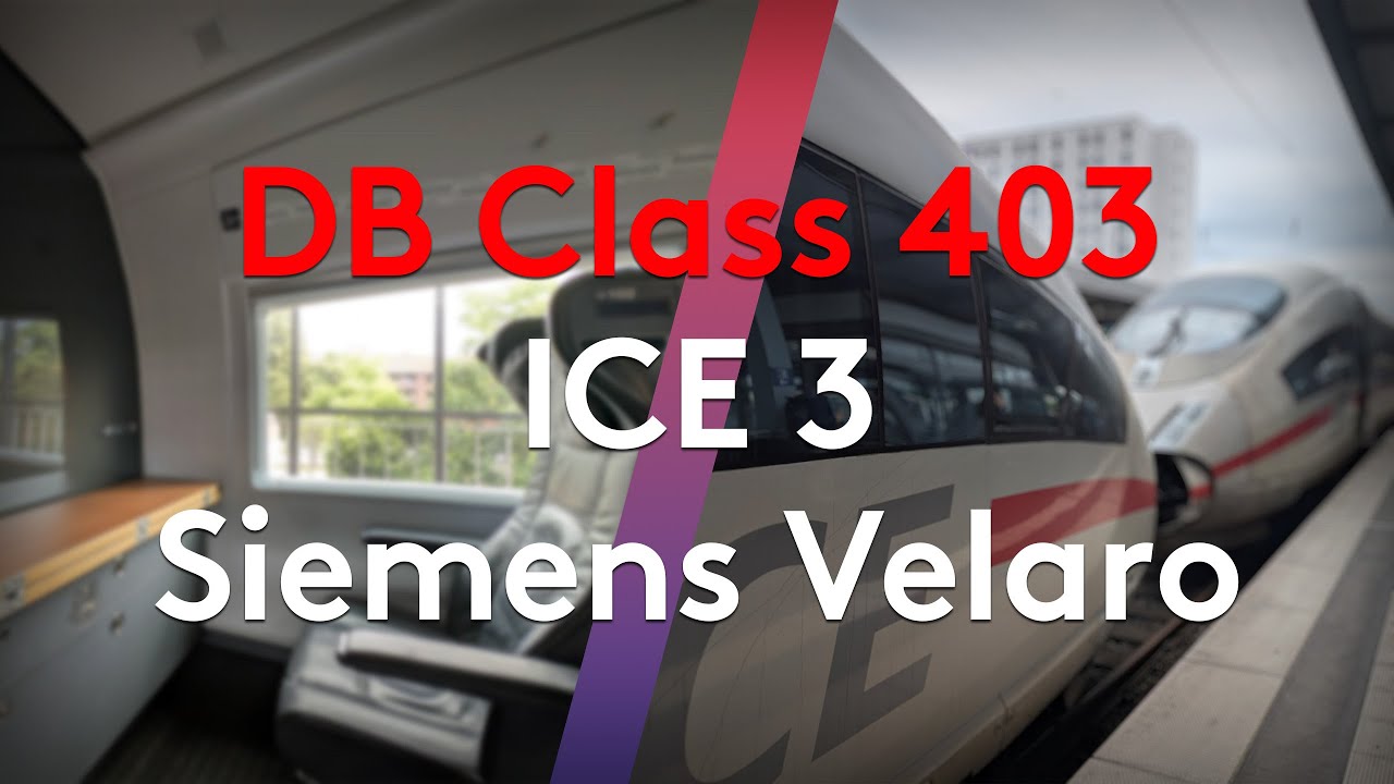 Sounds of a DB Class 403 (ICE 3)