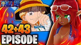 THE END OF ARLONG PARK! | One Piece Episode 42-43 Reaction