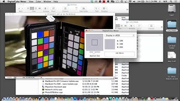 How to Use the Digital Color Meter Application on a Mac