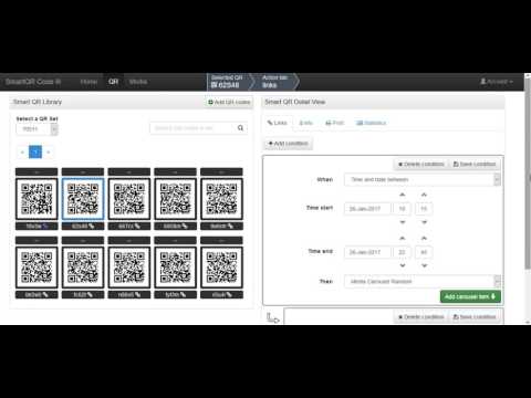 How to add random content to a single QR code