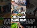 Kakek ini lahap santap nasi goreng pedas bumbu minang enak kenyang pedas puas porsi kuli lapar hajar