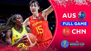 SEMIFINALS: Australia v China | Full Basketball Game | FIBA Women's Basketball World Cup 2022