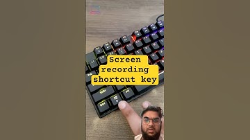 Screen recording shortcut key #shortcutkeys #screenrecorder #screenshot #shorts #viral