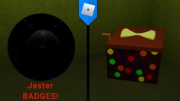 HOW TO GET Jester BADGES! Piggy The Result Of Isolation Concept (ROBLOX)
