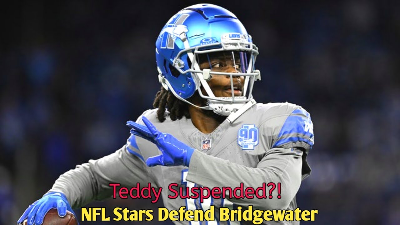 WATCH: Teddy Bridgewater suspended from coaching role at Miami high school, NFL world weighs in.