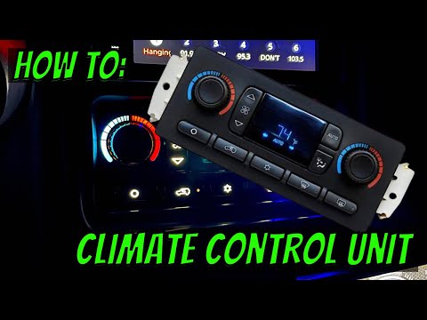 How to Replace Your Climate Control Unit Silverado/Sierra 03-07 GM/GMC