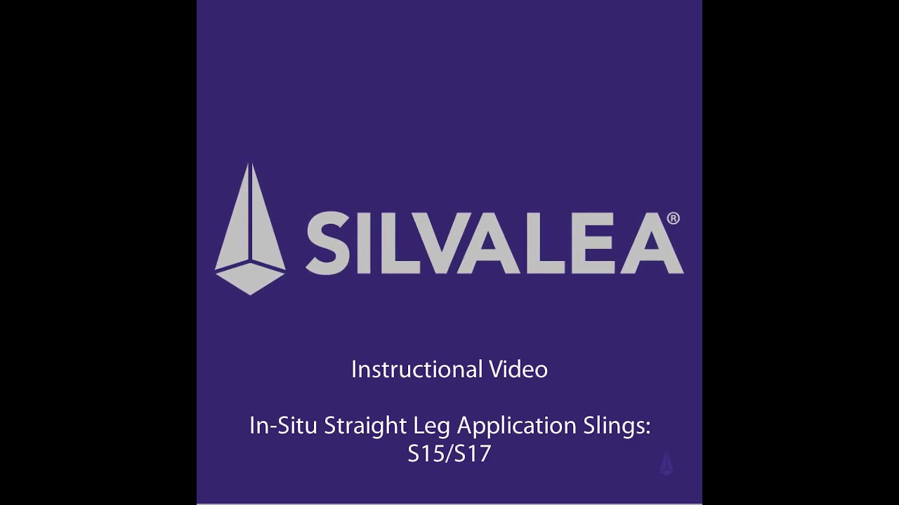 In-Situ Straight Leg Application Instructional Video