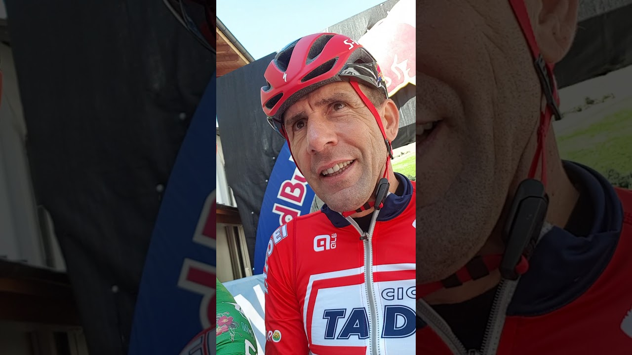 Ötztaler Radmarathon 2019, interview at Francesco Casagrande by Leonardo Olmi of Cycling360.net
