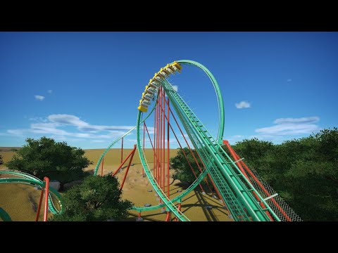 Kumba Animated POV (Planet Coaster)