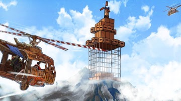 I Built the Most OVERPOWERED SKY BASE In Rust