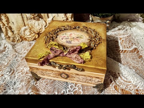 Video: Cara Decoupage Kotak Perhiasan