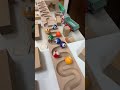 マーブルランレース Trix Track and HABA mixed course Billiard balls 3 #マーブルラン #marblerun #marblesrace #ビー玉転がし
