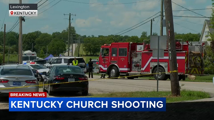 2 killed, multiple hurt in Kentucky church shooting after trooper shot; suspect dead, officials say