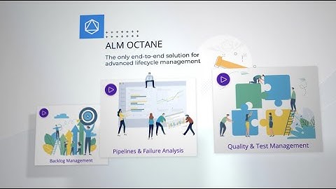 Application Lifecycle Management (ALM) Overview with ALM Octane
