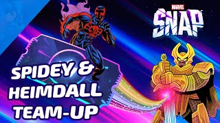 I can't believe I DOMINATED with Heimdall & Spiderman 2099 - Marvel SNAP Gameplay & Deck Highlight