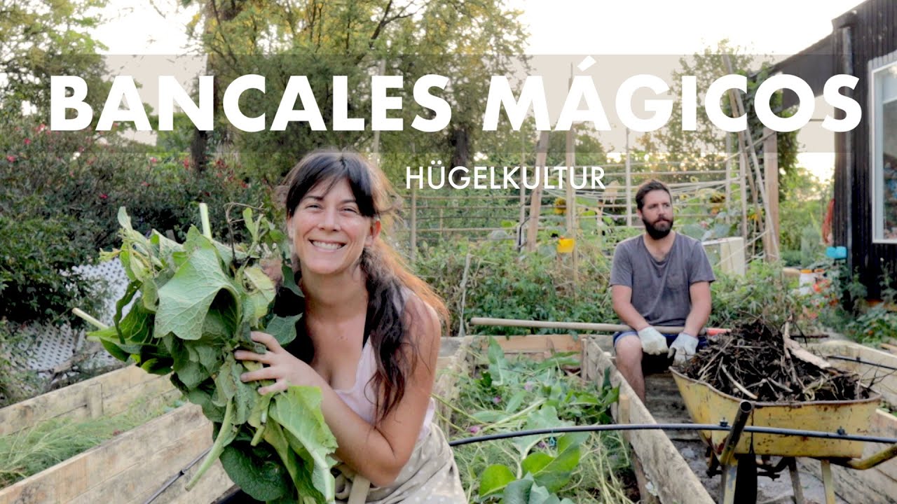Casi sin tierra! Bancales MAGICOS 🌱! | Cómo se pronuncia #Hügelkultur ? 😬💚
