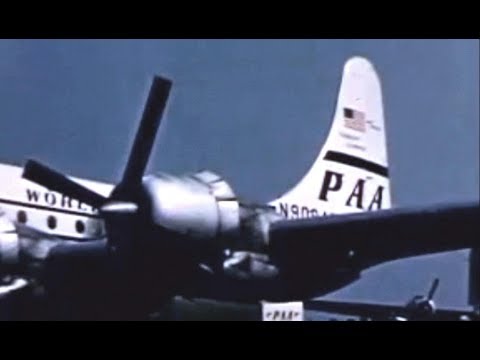 Pan American Boeing 377 Stratocruiser Japan Travelogue - 1952