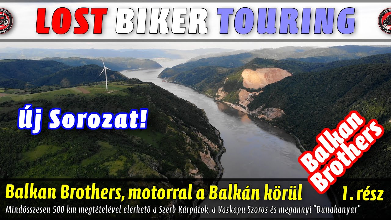 Kóstoljuk meg Szerbiát 🏍 Balkan Brothers 1. rész 🇭🇺🇷🇸
