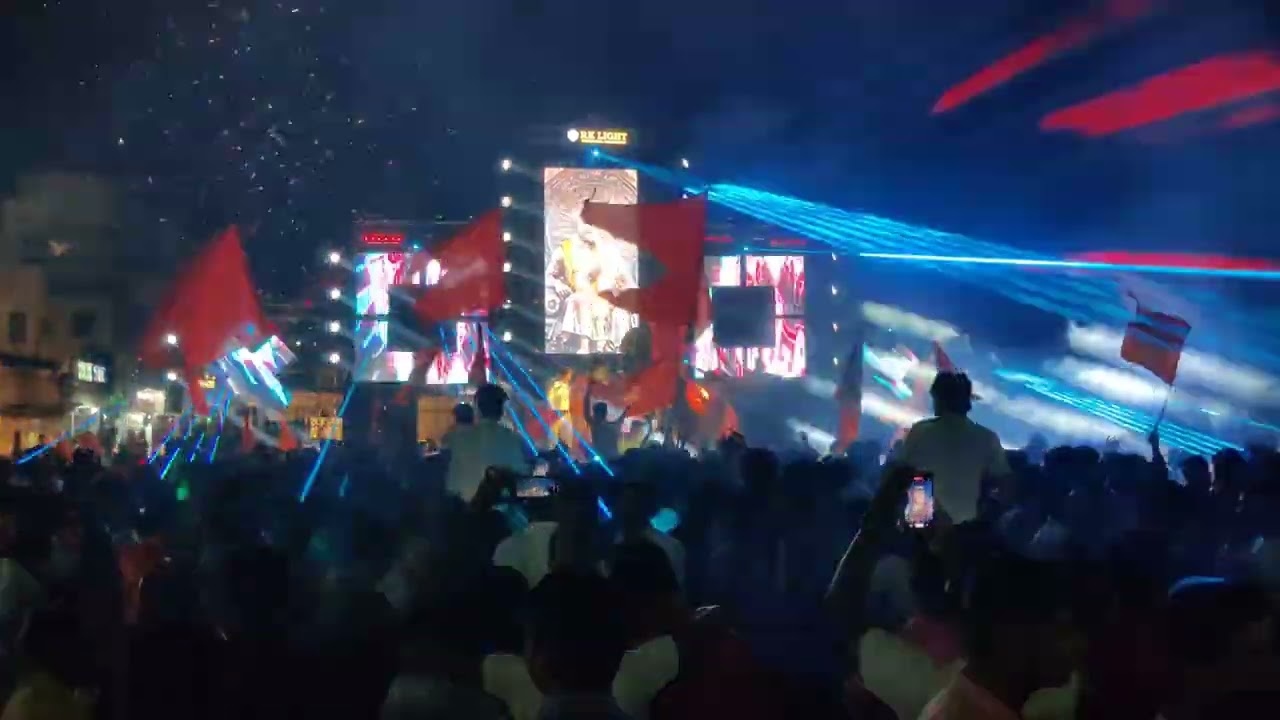 हिंदवी स्वराज्य ग्रुप भोसरी शिवजयंती उत्सव 2K23 | R.D Sound Bhosari & R.K Lights & 👑DJ Sachin Pune👑