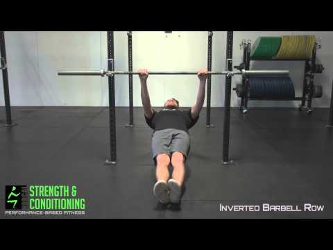 Inverted Barbell Row