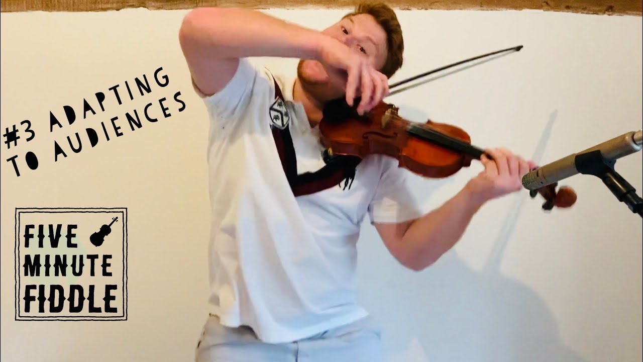 Five Minute Fiddle Quick Jazz Music Tips 3 Adapting to Audiences YouTube