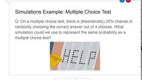 Probability Simulations: Examples